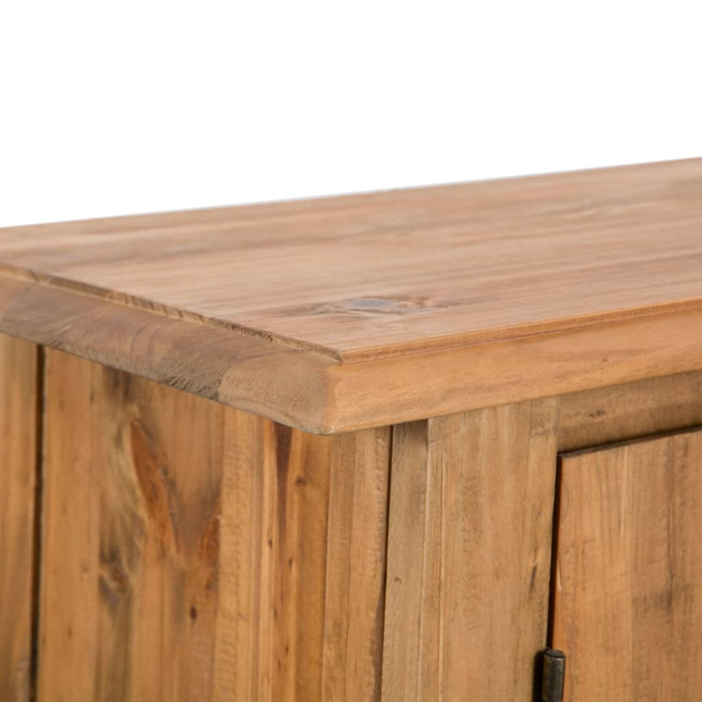 Bathroom Wall Cabinet, Freestanding Sideboard Furniture for Living Room, Recycled Pinewood
