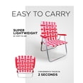thumbnail image 6 of Outdoor Spectator (2-Pack) Classic Aluminum Webbed Folding Lawn / Camp Chair, 6 of 17