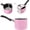 Pink, variant on ABCISI Mini Saucepan, Mini Milk Coffee Warmer, 0.5QT Nonstick Butter Warmer with Insulated Handle,Practical Multi Melting Pot with 2 Pour Spouts, Perfect Size for Heating Smaller Liquid Portions,Pink