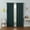 TEAL, variant on Eclipse Kendall Modern Blackout Curtains, 84 In Long x 42 In Wide, Charcoal, Sold as a Single Curtain Panel