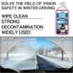 thumbnail image 3 of Xihbxyly Anticongelante para Coche, Derretimiento Rápido de Nieve, Visión Nítida, Lubricante para Limpiaparabrisas, Solución para Conducción Invernal, Fácil de Usar, Botella de 100 Ml, Descongelante, 3 of 7