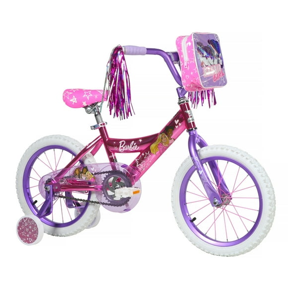 Dynacraft Barbie 16-inch Girls BMX Bike for Age 5-7 Years