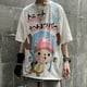thumbnail image 4 of M-5XL 6XL 7XL 8XL Moda Playeras De gran tamaño Playera Hombres Playeras Camisa Versión coreana de One Piece Luffy print ins gráficos para hombres retro anime casual camisa de talla grande camiseta de, 4 of 4