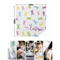 thumbnail image 4 of Bunny Easter Cloth Napkins Set of 8 Reusable Dinner Napkins, Spring Rabbits Modern Art Cocktail Napkin Washable Table Napkins for Wedding/Holiday Party/Baby Shower 20"x20", 4 of 7