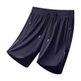 thumbnail image 5 of Vetsdori Dry Fit Shorts for Men Workout Pocket Short Pants Athletic Shorts Summer Sports,Casual Elastic Waist Plain Mens Shorts Ropa,Size XXXL, 5 of 9
