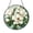 Acrylic 3.5 Inch, variant on Magnolia Tree Inspired Stained Glass Window Panel with Floral Branch Motif, Classic Decorative Accent