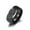 Black, variant on 8mm Titanium Steel Rainbow/Gold/Black Band Male's Engagement Gift Ring Size 7-11