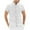 White, variant on Lenago Mens Button Down Shirt Short-sleeved Formal Business Color Standing Collar Shirt Multi-button