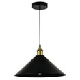 thumbnail image 2 of CWI Lighting Brave 1 Lumière Noir Mini Pendentif, 2 of 6