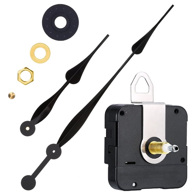 Inteprter Movimiento de reloj de alto con manecillas de hora y minuto Reparación de mecanismo de relojes de pared para el hogar profesional Decoración del hogar Inteprter HA062347-00