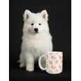 thumbnail image 4 of Duo de Tazas de cerámica 445 ml con diseño cute de perros pomeranian, 4 of 8