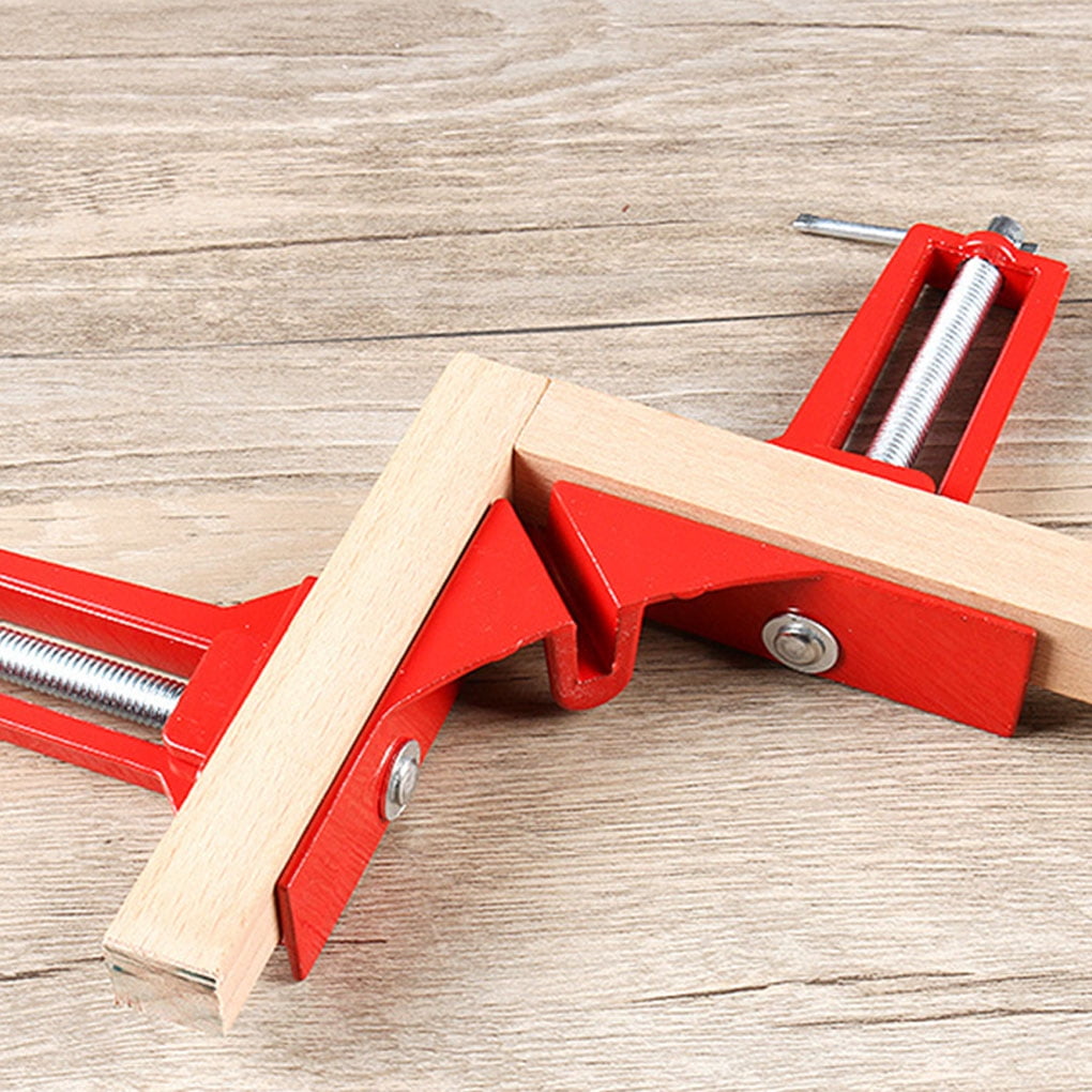 Right Angle Clip Fixer 4Pieces 90 Degree Angle Woodworking Corner Clip Suitable for Fixing 5-22mm /10-22mm Board