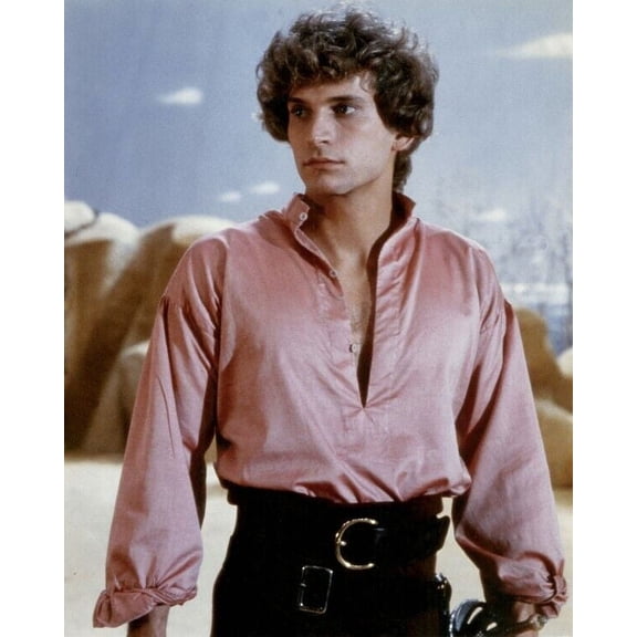 Rex Smith swashbuckling portrait 1983 Pirates of Penzance movie 8x10 photo