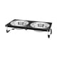 thumbnail image 5 of comedero elevado para gatos,Comederos elevados para perros y gatos,plegables y con base elevada,Comedero para perros con patas antideslizantes,de acero inoxidable.,Recipiente para agua y comida, 5 of 10