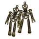 thumbnail image 2 of 2 Piezas Robot Llavero - Colgante Talismán , Llavero Creativo para Mujer y Hombre Bronce, 2 of 9