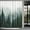 Dark Green, variant on Green Misty Forest Shower Curtain Nature Woodland Artistic Shower Curtain for Bathroom Rustic Pine Tree Nature Home Bathtub Decor Fabric Waterproof Bath Curtain with 12 Hooks 60x72 Inch