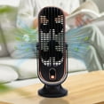 thumbnail image 4 of BinKFF Tower Fan Oscillating Fan, Portable Desk Fan with 5-Speed Options, Dual Air Circulation, Personal Quiet Table Fan for Home Office Desktop Bedroom, 9.8 inch, 4 of 9