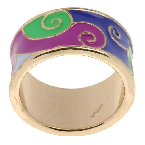 Joyería de Anillos de Hombres de Mujeres Banda 8 Regalos Multi Colores 7