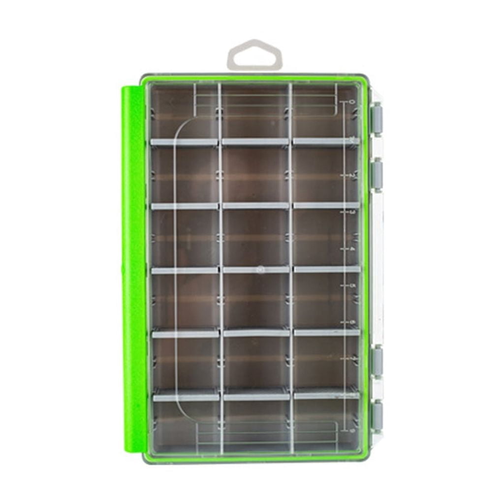 Lure Storage Box Waterproof Organizers Fishing Tackle Box Portable Storage Tray Clear Lid Tray Box Baits Separator