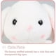 thumbnail image 4 of Lindas almohadas de conejito, juguetes de peluche, muñecos de conejo de peluche, juguetes suaves de conejito Kawaii para niños, niñas, mujeres, novias en cumpleaños, Navidad, Día de San Valentín, 4 of 5