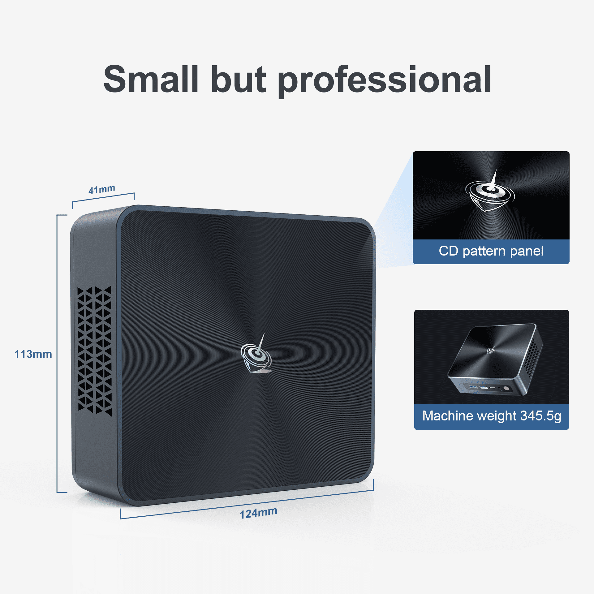 Beelink Mini PC SEi8, 8th Gen Intel i5 8279U, 8GB RAM, 256GB SSD