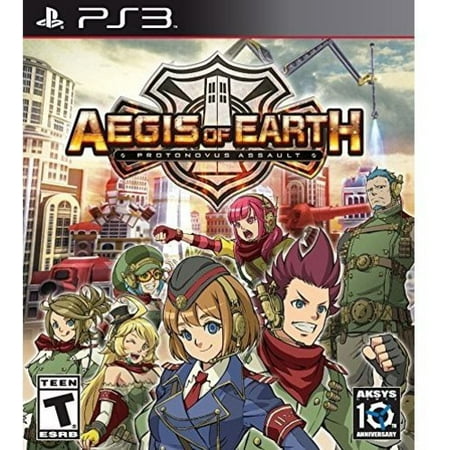 Aegis of Earth: Protonovus Assault, Aksys Games, PlayStation 3, (Best Ps3 Strategy Games)