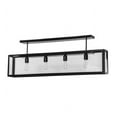 thumbnail image 6 of Meyda Tiffany 150011 Affinity 4 Light 47" Wide Semi-Flush Ceiling Fixture - Solar Black, 6 of 7