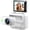 White, variant on 4K Action Camera with 2-Inch Flip Screen, Magnetic Wearable Body Cam with Dual Battery, Thumb Camera for Sports, Vlogging, Cycling, and Helmet Mounts