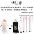 thumbnail image 1 of 2025 Venta caliente más nueva, varilla de metal periférica, brocha de maquillaje, varita de metal, serie Hermione Dumbledore, varita mágica, herramienta de maquillaje, 1 of 5
