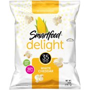 (3 pack) (3 Pack) Smartfood Delight White Cheddar Popcorn, 6 oz Bag