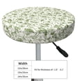 thumbnail image 2 of Goofa Green Rabbit Printed Stool Covers Round, Waterproof Round Bar Stool Covers Anti-Slip Round Bar Stool Seat Cover with Elastic Bands Durable -13 inch, 2 of 7