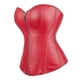thumbnail image 2 of Corset Bustier Top Women Vintage Style Zip Faux Leather Overbust Corset Leather Nightclub Sexy Korsett Lingerie Strapless, 2 of 5