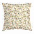 thumbnail image 1 of Acorn Throw Pillow Cushion Cover, Mushroom and Holly Berries Pattern Nature Growth in the Fall Season Illustration, Decorative Square Accent Pillow Case, 18 X 18 Inches, Multicolor, by Ambesonne, 1 of 2