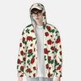 thumbnail image 4 of Haiem Rose Flowers UPF 50+ Fishing Shirts for Men Long Sleeve UV Sun Protection Hoodie Non-Mask Outdoor Hiking Shirts, 4 of 9
