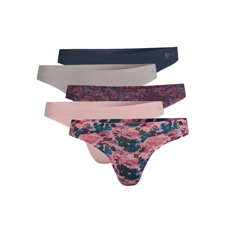 

Jessica Simpson Women’s Micro Thong Panties 5-Pack