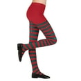 thumbnail image 2 of JIEU Girls' Festival Dance Role Play Striped Bottom Leggings Girls' Tights Striped Tights for Children Panty Hose Length 69~72cm Accessory Witch Carnival theme Party Halloween, 2 of 4