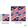thumbnail image 3 of Linnome Independence Day Party Supplies Paper Plates Tissue Cups Holiday Party Tableware One Time Tableware with Patriotic Print Multicolor#04, 3 of 6
