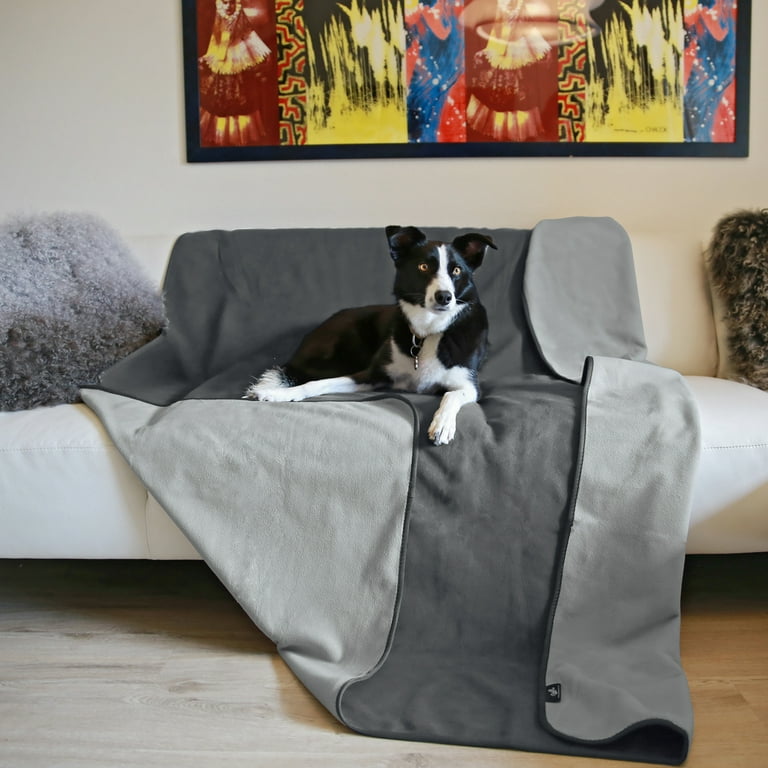 Catalonia Waterproof Blanket for Bed, Reversible Baby Pet Doggy Pee Proof  Fleece Blanket, Large Couch Sofa Cover Furniture Boat Mattress Protector