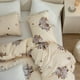 thumbnail image 4 of Funda Nórdica King, 3 Piezas Funda Nórdica Algodón Suave Transpirable, Flor, 4 of 7