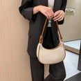 thumbnail image 2 of Elegant French-style Crescent Shoulder Bag for Women - Suitable for daily commutes and parties, back-to-school season and Christmas gifts, a stylish and practical everyday handbag, 2 of 14