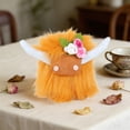 thumbnail image 2 of ICQOVD Highland Cow Plush Soft Decorative Ornament, 2 of 6