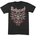 thumbnail image 1 of Biohazard Unisex T-Shirt Crest, 1 of 3