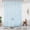 Clear Blue, variant on Frosted Shower Curtain Liner - Premium PEVA Shower Liner for Bathroom, BPA & PVC Free, No Chemical Smell, Lightweight Bath Curtain with 3 Magnets, Metal Grommets - Frost, Standard Size