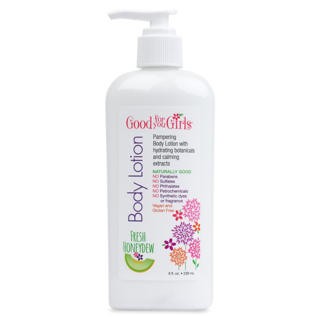Good For You Girls Nourishing Body Lotion in Honeydew Scent, 8 oz