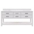 thumbnail image 2 of Water Creation Madalyn 72" Double Sink Wood Bathroom Vanity in Pure White, 2 of 6