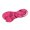 Hot Pink, variant on Black Sandals For Ladies Solid Color Bow Peep Toe Low Heel Comfortable Footwear For Summer Daily Wear Casual Outings And Fashion Activities Size 36