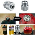 Camping Gas Stove Adapter Convertor Valve Canister To 1L Propane Gas
