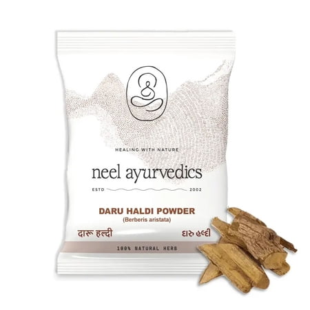 Neel Ayurvedics Daru Haldi Powder / Daruharidra Powder / Berberis aristata Powder