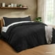 thumbnail image 4 of Juego de Funda para Edredon Duvet Dreamlab, Tamaño King Size, Color Negro, 3 Piezas, 4 of 9