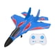 thumbnail image 2 of RC Plane Flying Flying Toy Modelo de volante Kit de avión RC Jet Multifuncional para niños Comportador de bolsas de regalos profesionales Azul, 2 of 8
